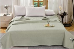 Покрывало Koloco стеганное 159-38 КРЕМОВЫЙ