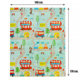 Коврик развивающий "Транспорт" (150*180*0.8cm)