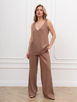 Блузка (топ) Сибелла-4 из вискозы со льном - Виотекс фото 22