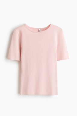 Camiseta en punto fino - H&m фото 6