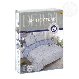 Постельное белье Камелия с наволочками 50х70 (поплин DE LUXE) 2 сп. с Евро/Пододеяльник: 1 шт. - 215*175; Простыня: 1 шт. - 215*240; Наволочка: 2 шт. - 50*70; DE LUXE с наволочками 50х70 - Артпостель фото 5