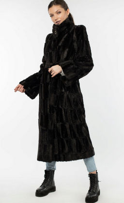 02-0765 Пальто женское утепленное (пояс)