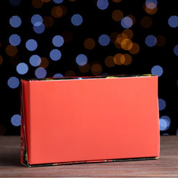 Цена за 20 шт. Коробка подарочная новогодняя складная Поздравление, 20?12?4 см - UPAK LAND фото 2
