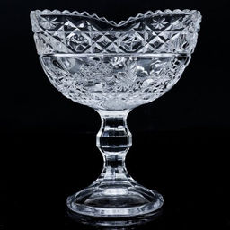 Цена за 2 шт. Ваза 12x15 см для сервировки на ножке / 8023-0(7705) /уп 36/ШТУЧНО - Галеонтрейд фото 4