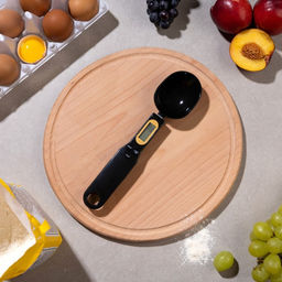 Мерная ложка Luazon LV-507, электронная, до 0.5 кг, чёрная