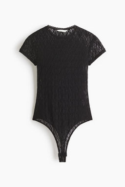 Body tanga en punto efecto encaje - H&m фото 2