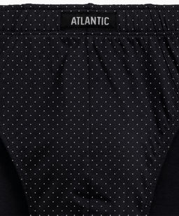 ATLANTIC 3MP-178 Трусы спорт Forest - набор 3 шт. черный + изумрудный + черный  фото 4