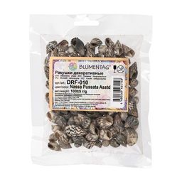 Blumentag / Zlatka DRF-010 Ракушки морские 100 г  5 г 2.5 см Nassa Pussata Asstd