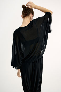 Top de punto con mangas murci?lago - H&m фото 3