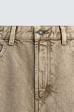 WASHED BARREL FIT TROUSERS - Zara фото 19