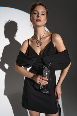 Платье Мэдж (чёрный) - Эльза фото 10