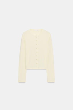 100% COTTON BUTTON-UP T-SHIRT - Zara фото 7