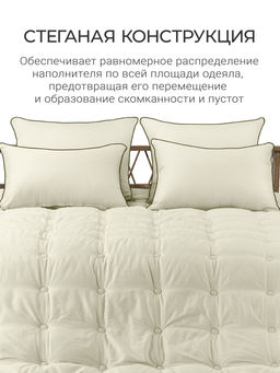 Одеяло Cloud Champagne 200х220см теплое 300г/м2 ЕС-6053 - Espera фото 7