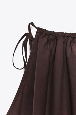 FLOWING HALTER TOP - Zara фото 9