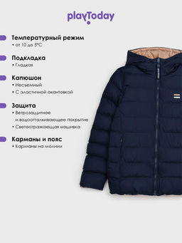 PlayToday / Куртка двусторонняя демисезонная для мальчика  фото 17