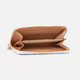 Кошелёк на молнии, цвет голубой - Simaland фото 3