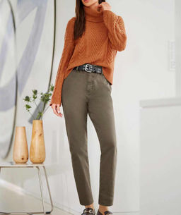 Пуловер, цвета папайи - Linea tesini фото 5