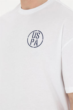 Футболка мужская U.S. Polo Assn хлопок белая  фото 6