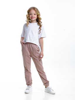 Футболка для девочки UD 7519 белый - Mini maxi фото 16