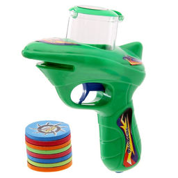 Пистолет Диско страйк, стреляет дисками, цвета МИКС - Simaland фото 3
