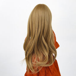 HobbyBe HAR-15 Тресс для кукол 15 см 100 см 22 г 39 серый, розовый