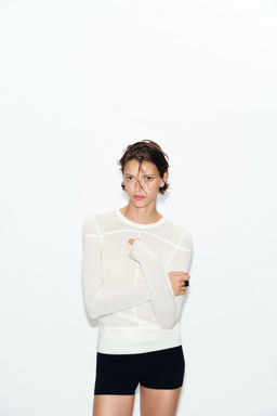 JERSEY PUNTO FINO CON LANA / Crudo