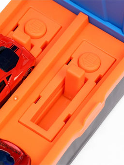 Грузовик Автовоз-трек, с катапультой, набор металлических машинок 8 шт. - Автоград фото 18