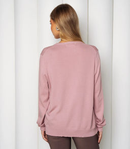 Джемпер #ОКТ125002, пудровый - Dommod фото 3