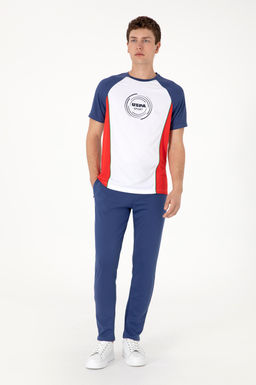 Erkek Regular Fit Bisiklet Yaka K_rm_z_ Ti__rt Sepette S_rpriz _ndirim - U.s. polo assn фото 4