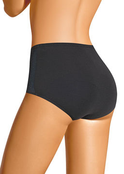 CLE U1084 Трусы жен. Кружево хлопок чёрный - Clever wear фото 2