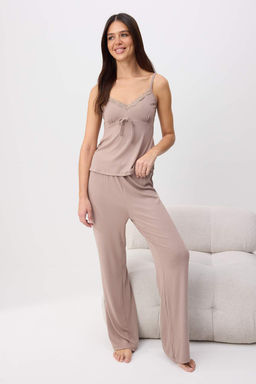 Vizon More Sustainable Dantelli _p Ask_l_ _rme Pijama Tak_m_ THMSS26PT00153