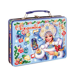 Детский сладкий новогодний подарок Почтальон - Рубин фото 2