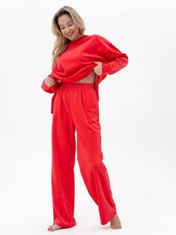 Костюм велюр ,коралловый - Binita фото 4