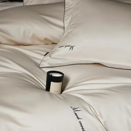 КПБ Mency Winni Mark Cross Бархатный сатин MENWMC003 2 спальный