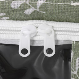 Кофр для хранения вещей Доляна Leaves, 392920 см, 24 л, зелёный  фото 9