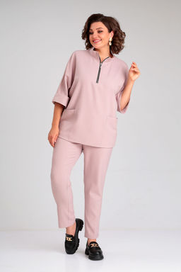 Костюм Liona Style 862 пудровый