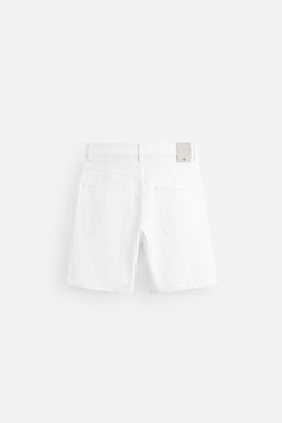 REGULAR FIT DENIM BERMUDA SHORTS - Zara фото 40