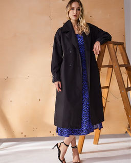 Плащ женский 

АРТ. 31811w черный/42