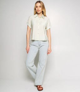 Рубашка #КТ807 (5), мята - Dommod фото 4