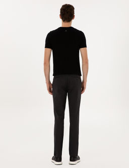 Antrasit Regular Fit Kanvas Pantolon - Pierre cardin фото 4