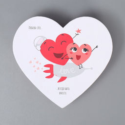 Коробка подарочная, упаковка, «Любовь повсюду», 18.5×17×7.5 см