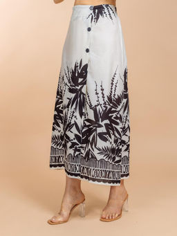 Костюм юбка и блузка (вискоза,лен) №25-209-1 (Лето-2025) - Ганг фото 2