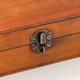 Шкатулка для украшений «Сундук. Амадео», дерево, коричневая, 21.5×8.7×6 см