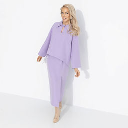 Комплект с юбкой и брошкой, Легкость эмоций (2 в 1, душа компании)