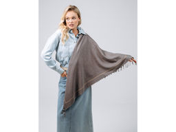 Платок Lanotti двухсторонний Сердце природы терракот/№61