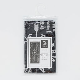 Дорожка Этель Правила дома 30*70 см, 100% хлопок, саржа 190 г/м2  фото 8