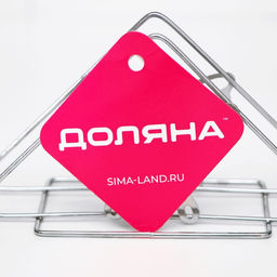 Салфетница Доляна Бабочки, 6148 см, цвет хром  фото 3