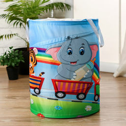 Корзинка для игрушек Паровозик счастья, 35?35?45 см