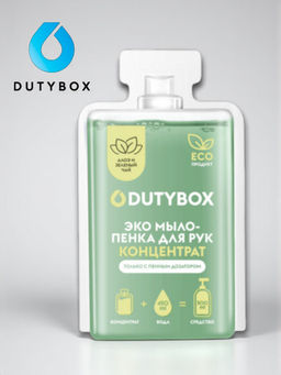 Концентрат-мыло-пенка для рук Dutybox 50 мл алоэ вера и зелёный чай