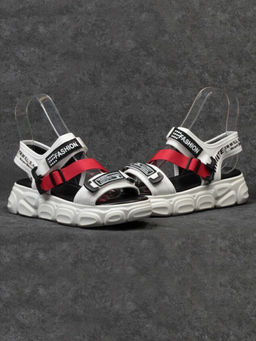 08-PED97-1 WHITE Босоножки (текстиль, стелька натуральная кожа)